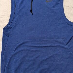 Blue‎ Nike Dri Fit hoodie Vest